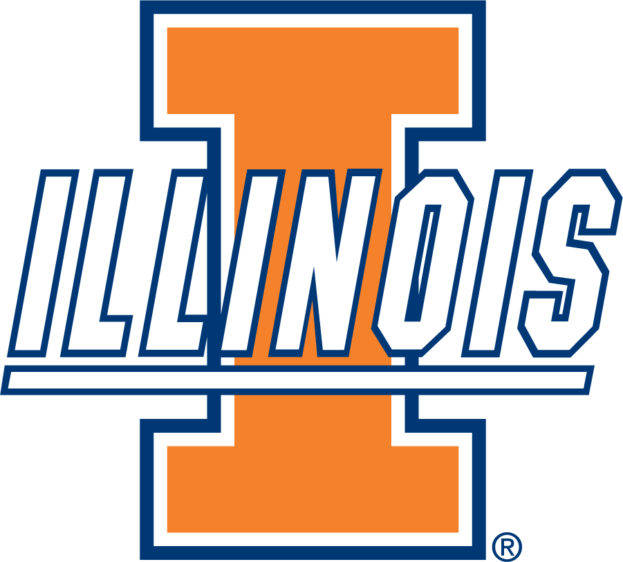Illinois Fighting Illini 1995-2014 Secondary Logo v2 diy iron on heat transfer